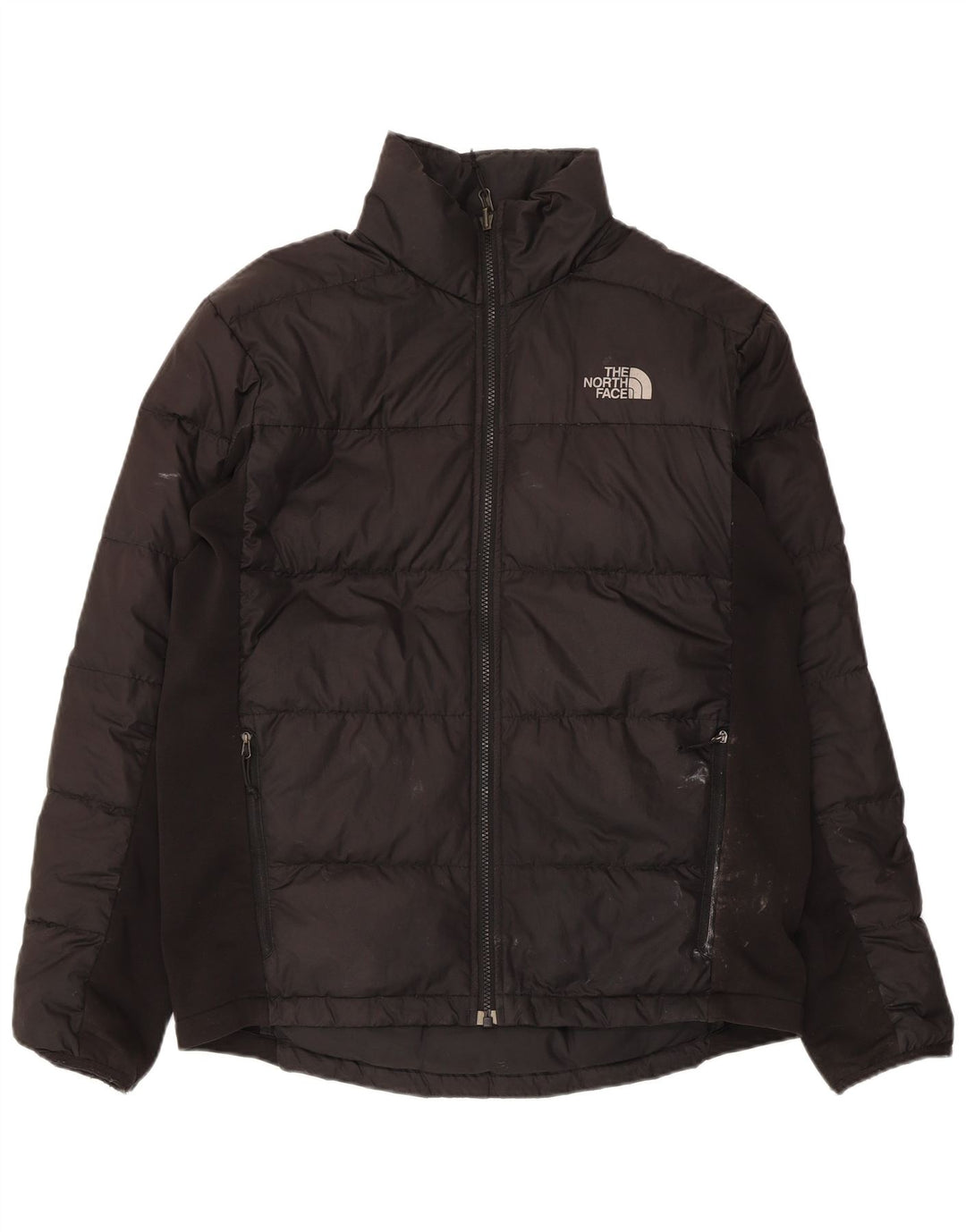 The North Face Herren Wattierte Jacke UK 38 Medium Schwarz Polyester