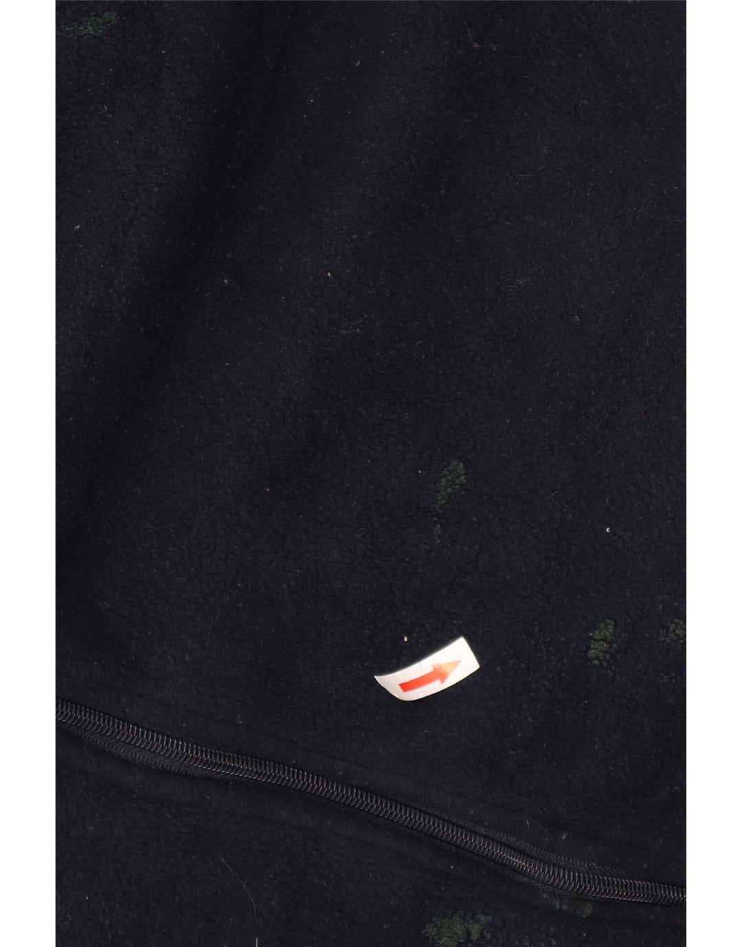 Reebok Herren Fleecejacke UK 40 Large Marineblau Polyester