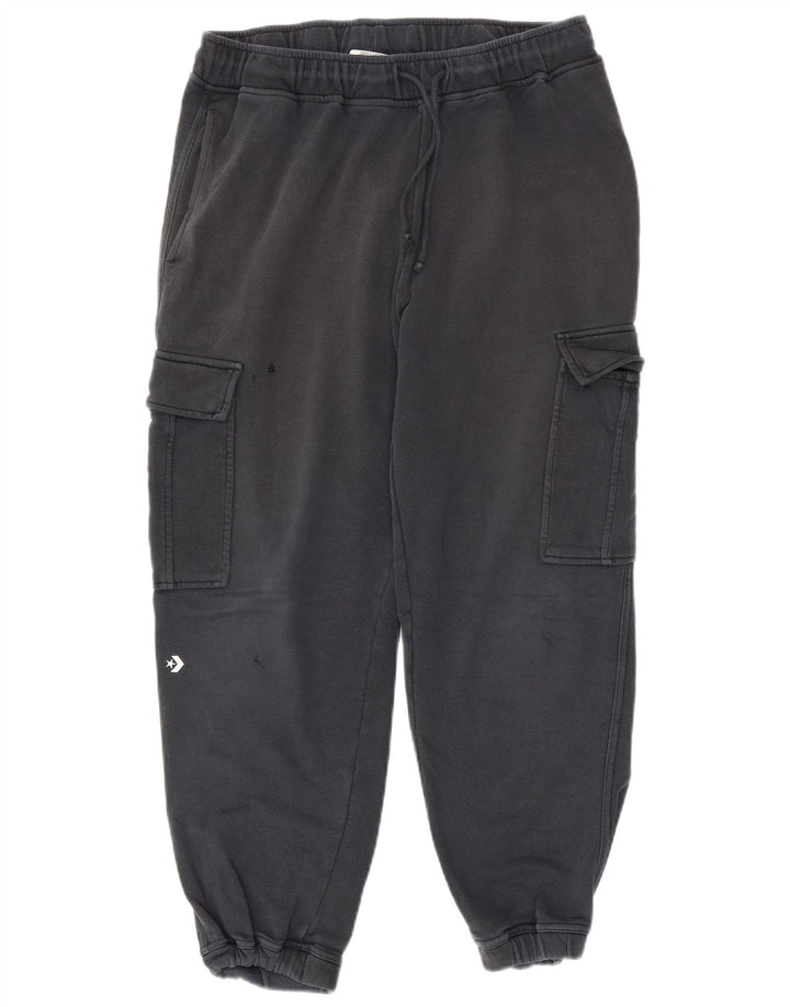 Converse Herren-Cargo-Trainingshose, Jogginghose, mittelmarineblaue Baumwolle
