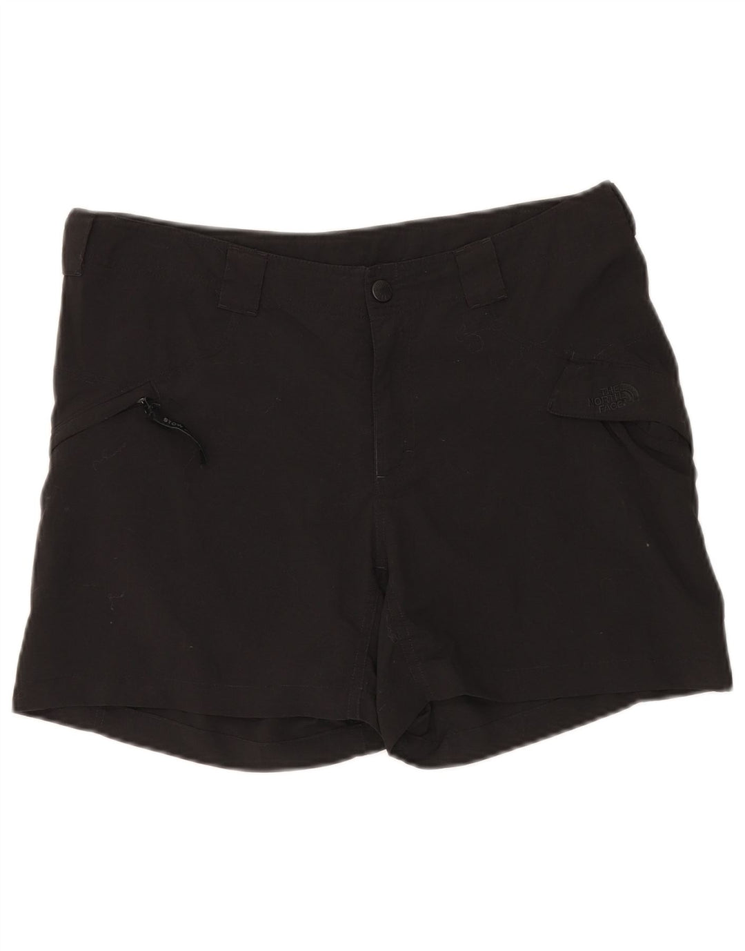 The North Face Damen Cargo-Shorts US 12 Large W34 Schwarzes Nylon