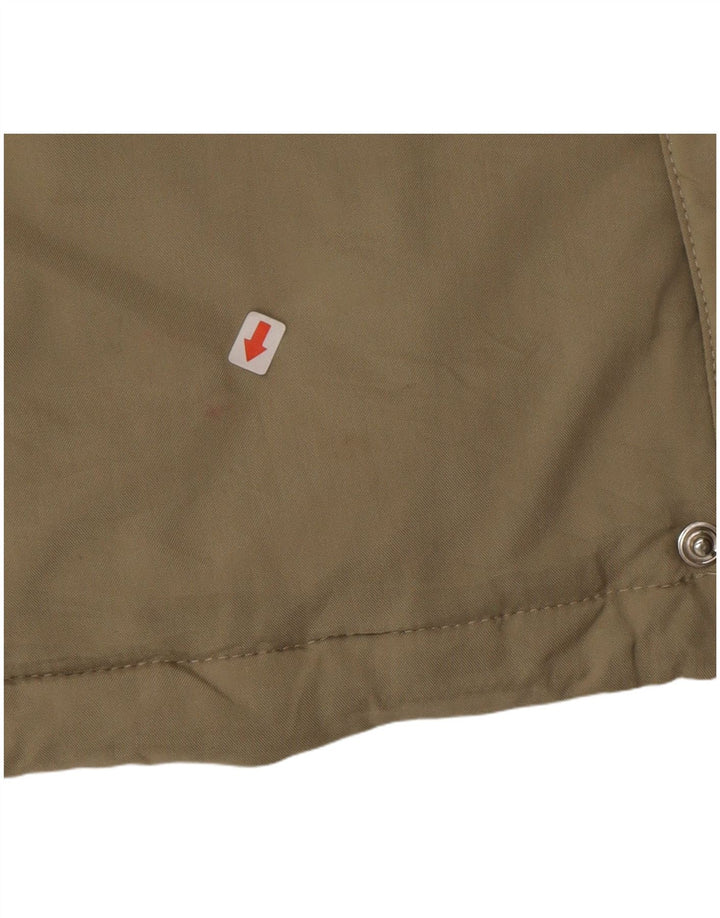 Loro Piana Herren-Windjacke mit Kapuze, UK 40, Größe L, Beige, Polyamid