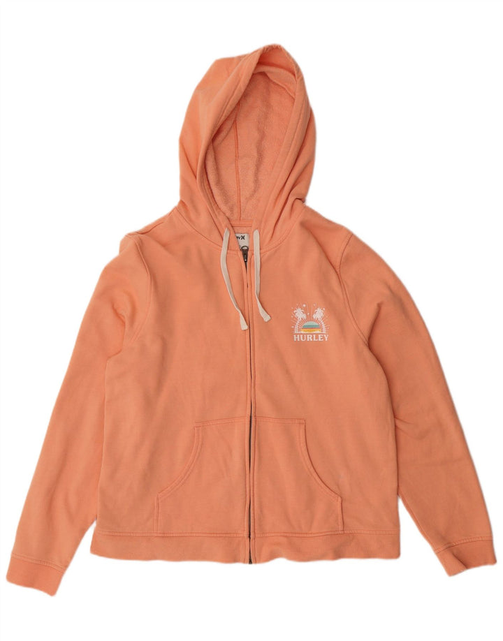 Hurley Mädchen 11-12 Jahre große orangefarbene Baumwolle