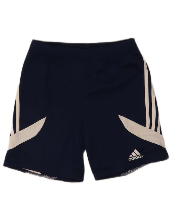 Adidas Jungen Climalite Sport Shorts 9–10 Jahre Marineblau Farbblock