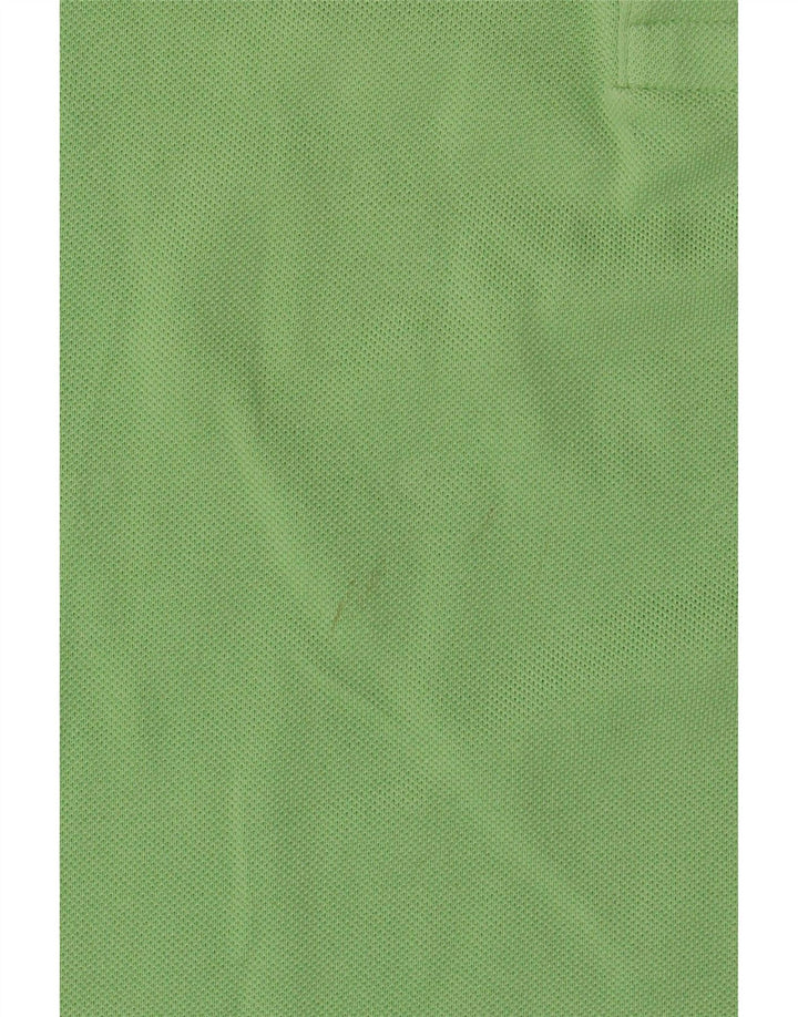 LACOSTE Herren-Poloshirt, Größe 3, klein, grüne Baumwolle