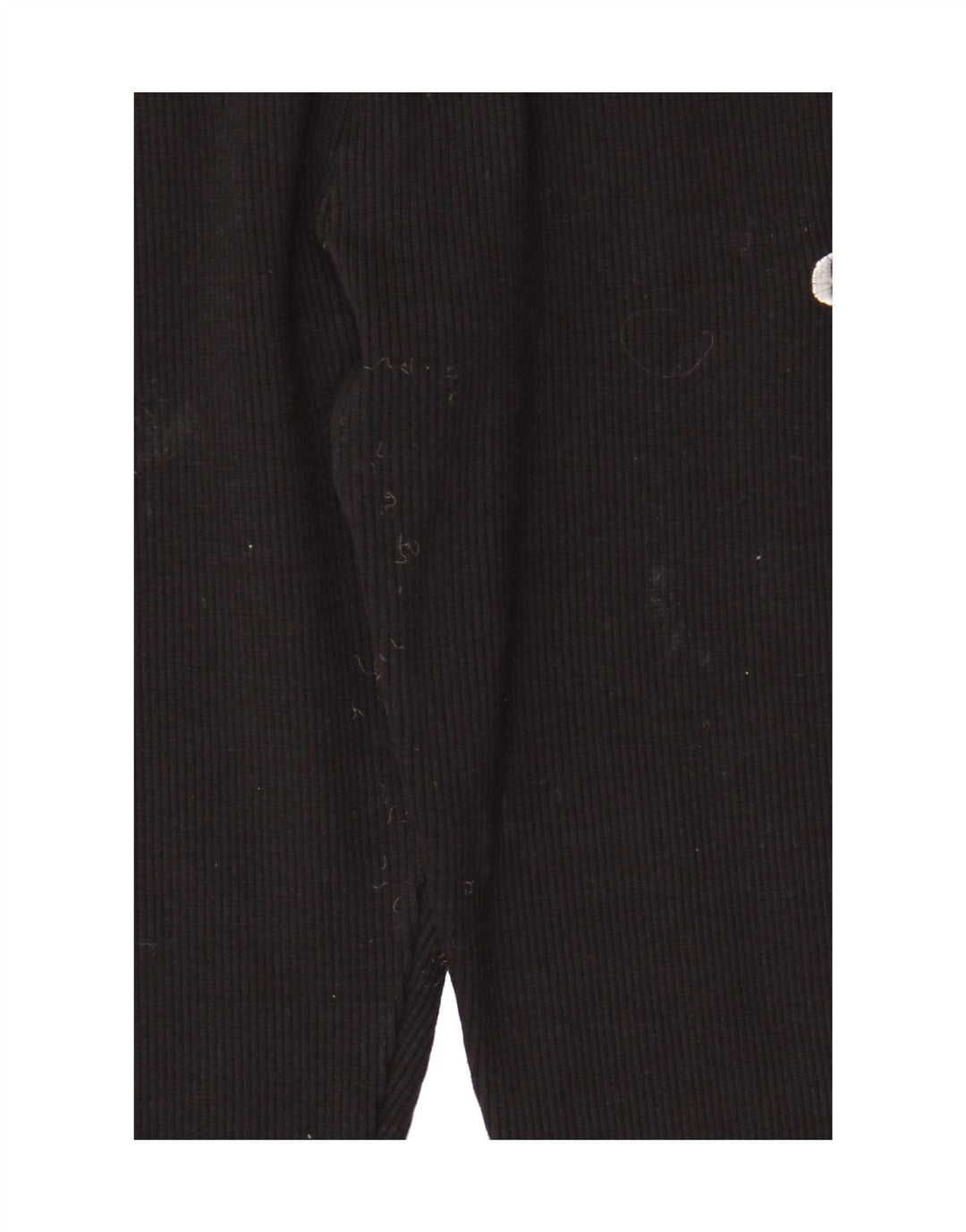 ELLESSE Womens Graphic Leggings UK 10 Small  Black Cotton Vintage Ellesse and Second-Hand Ellesse from Messina Hembry 