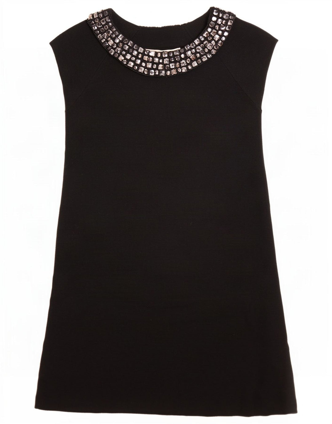 Zara Damen Etuikleid UK 8 Small Schwarz Acryl