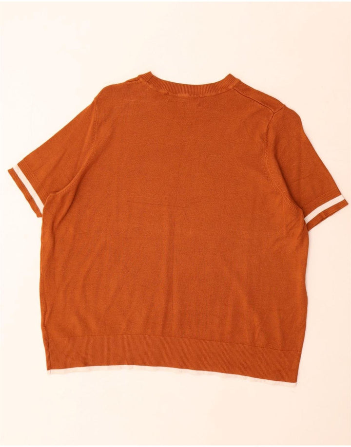 Marks & Spencer Damen-Pullover mit U-Boot-Ausschnitt, Gr. 16, Braun