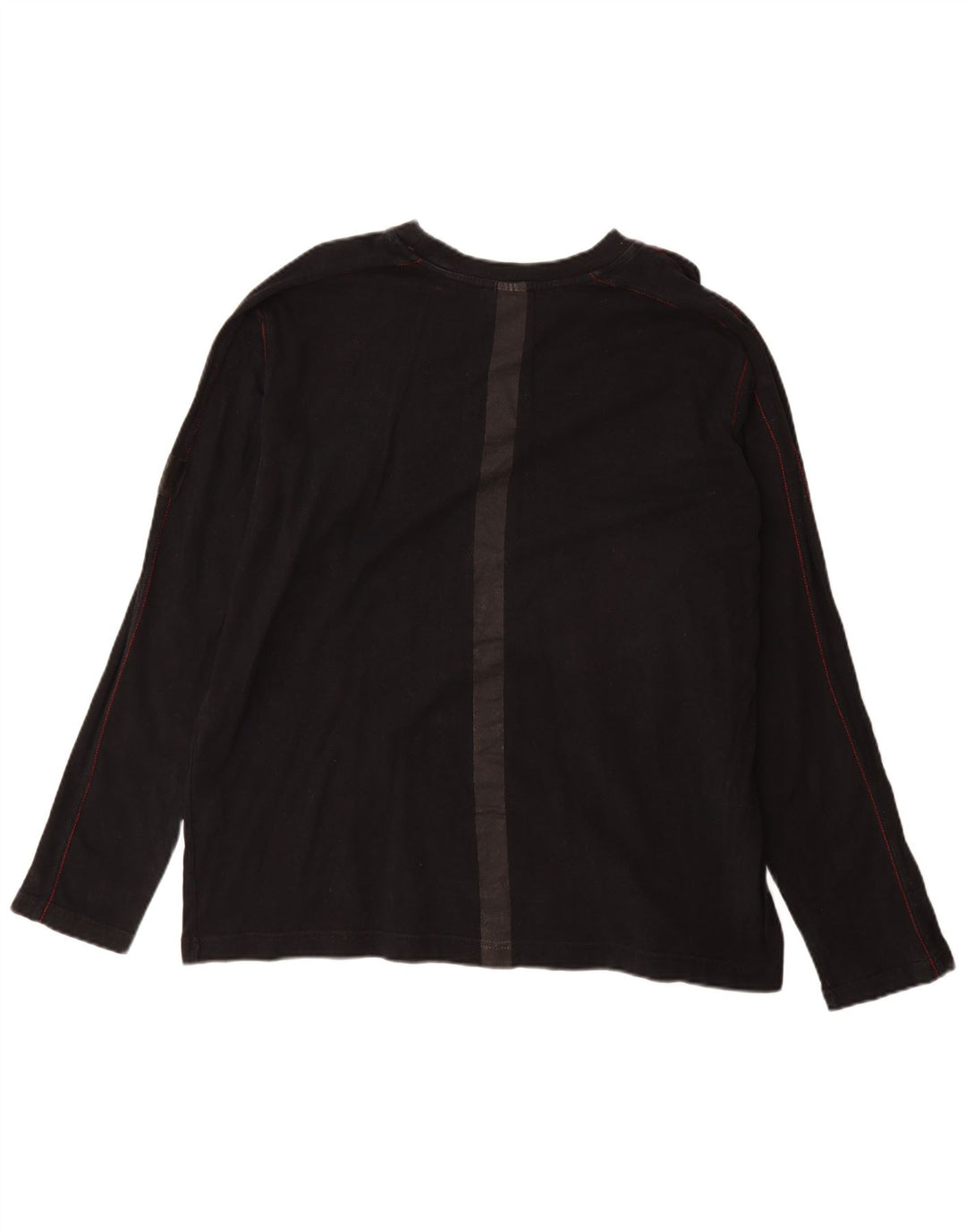 Murphy & Nye Herren Graphic Top Langarm 2XL Schwarz Baumwolle