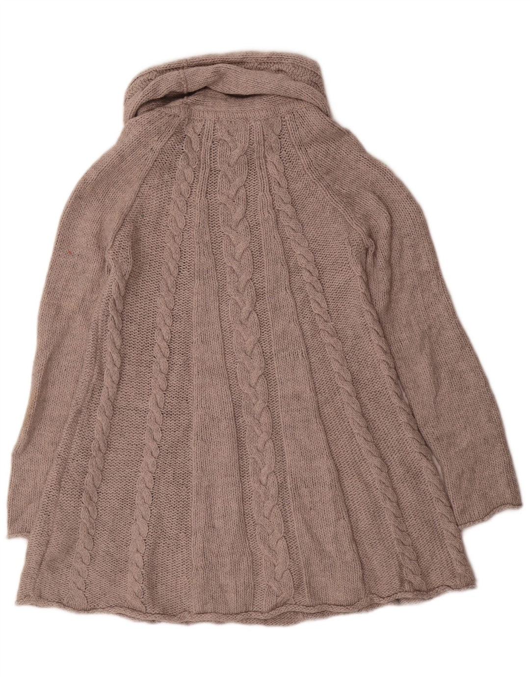 Marks & Spencer Rollkragenpullover für Damen, Gr. 10, Small, Grau, Acryl