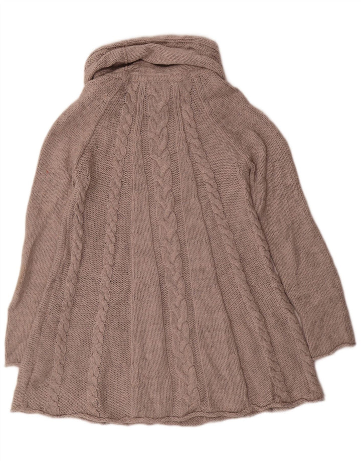 Marks & Spencer Rollkragenpullover für Damen, Gr. 10, Small, Grau, Acryl