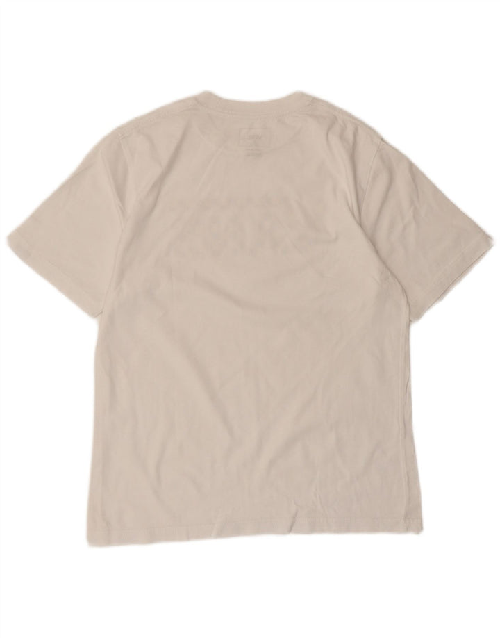 Vans Custom Fit Grafik-T-Shirt für Jungen, 10–11 Jahre, mittelweiße Baumwolle