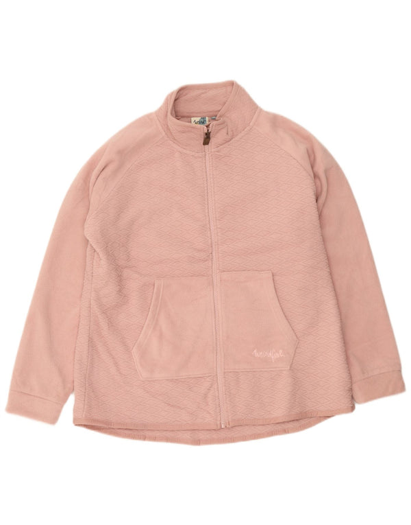 Weird Fish Damen Fleecejacke UK 18 XL Rosa Polyester