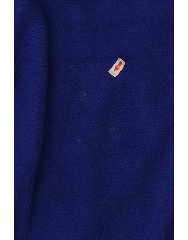 Polo Ralph Lauren Herren-Pullover mit Reißverschluss am Hals, Mittelblau