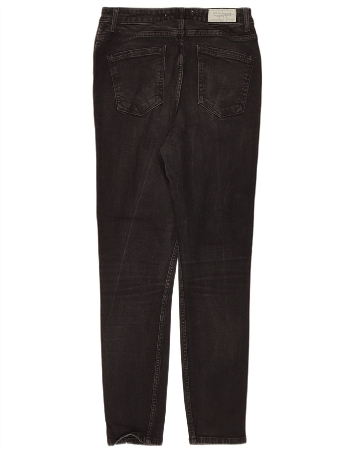 Zara Damen Tapered Jeans EU 40 Medium W30 L28 Schwarz