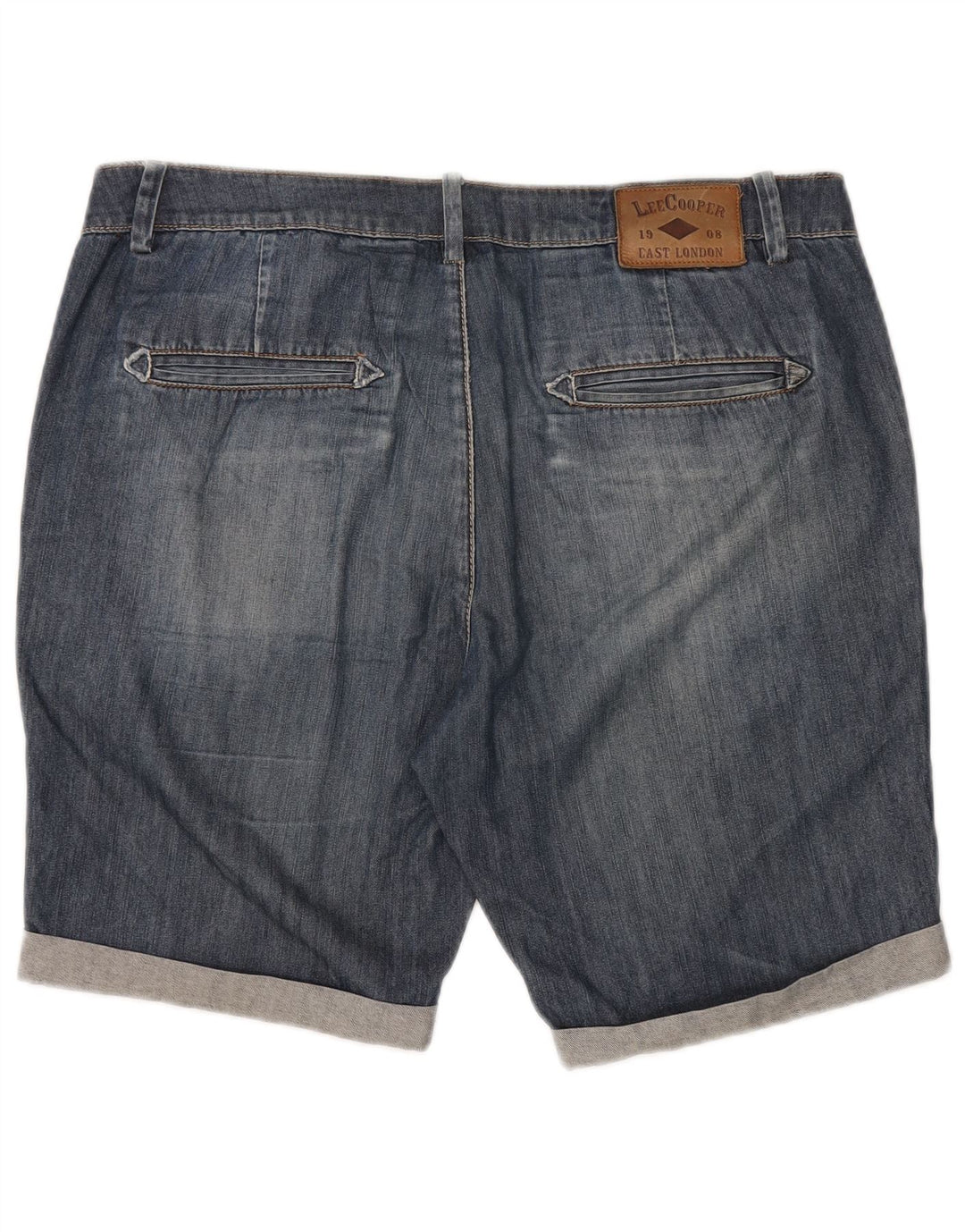 LEE Herren-Jeansshorts W36, große blaue Baumwolle
