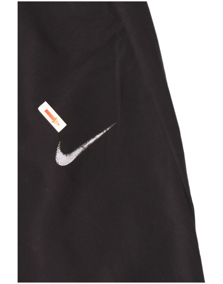 Nike Damen Trainingshose Jogger UK 10 Small Schwarz Polyester