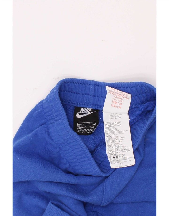 Nike Jungen Graphic Sport Shorts 6–7 Jahre große blaue Baumwolle