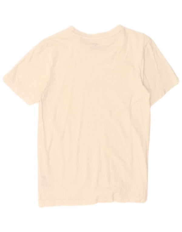 Adidas Herren Grafik T-Shirt Top Small Weiß Baumwolle