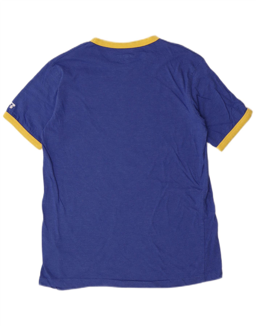Russell Athletic Herren-T-Shirt mit Grafik, mittelblaue Baumwolle