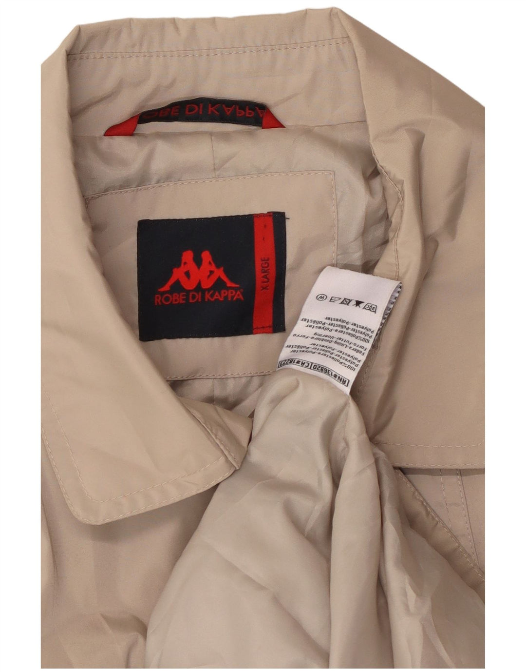 Kappa Damen Trenchcoat UK 18 XL Beige Polyester