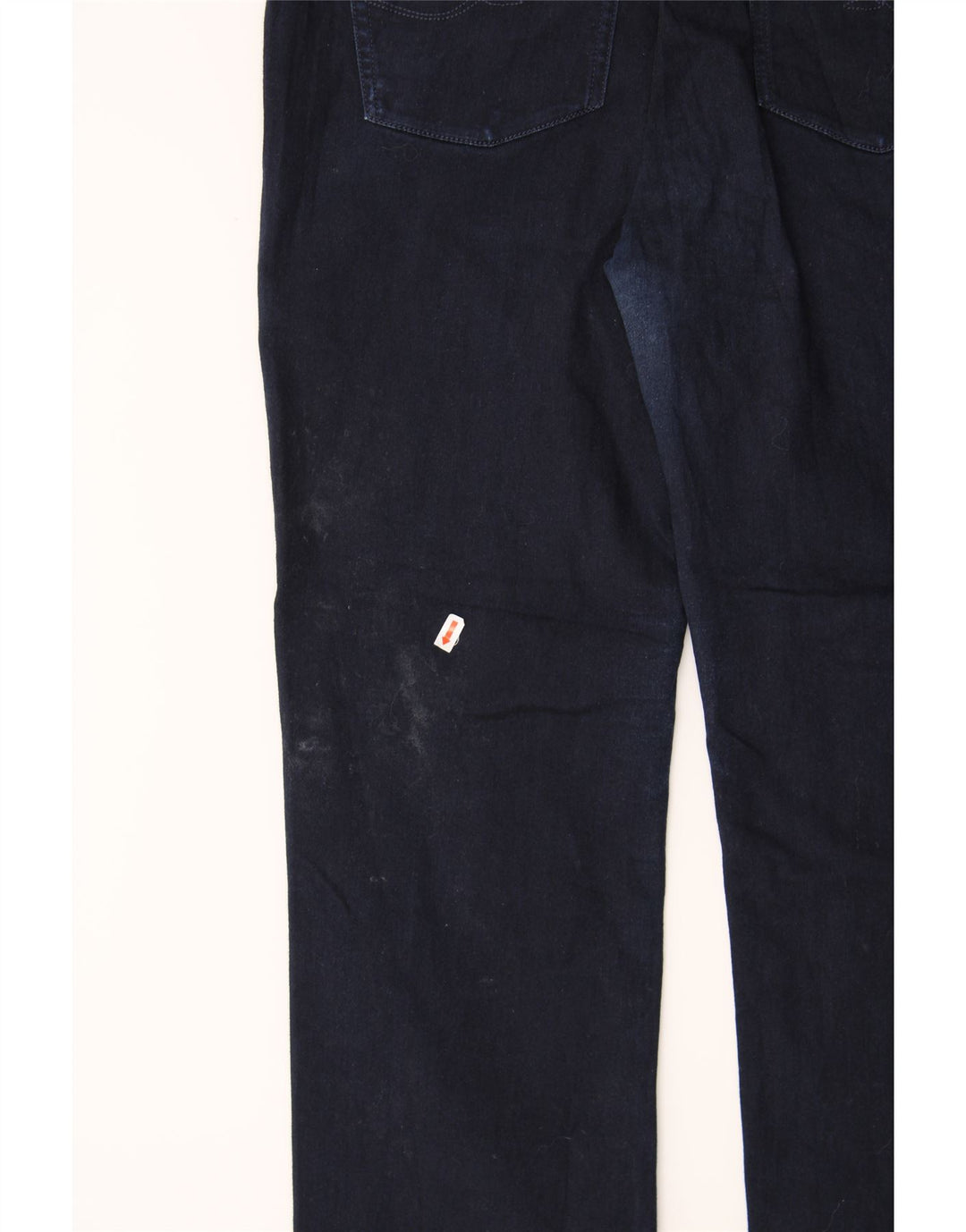 TRUSSARDI Womens Cropped Jeans W36 L26 Navy Blue Vintage Trussardi and Second-Hand Trussardi from Messina Hembry 