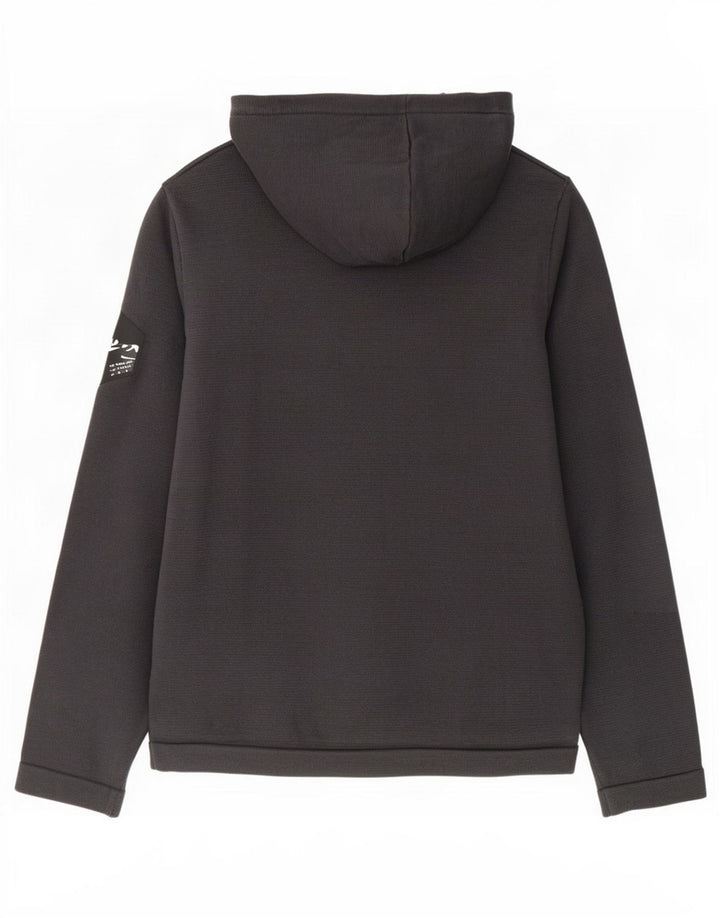 Jack & Jones Herren-Kapuzenpullover, Größe S, graue Baumwolle
