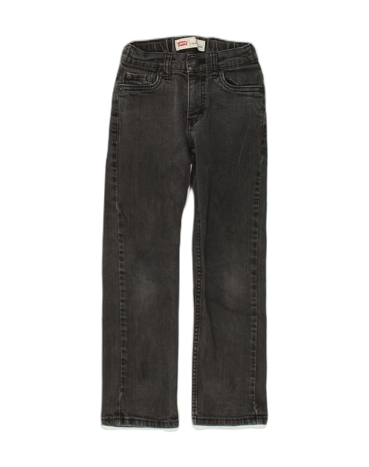 LEVI'S Girls 511 Slim Jeans 6-7 Years W20 L20  Grey Cotton | Vintage Levi's | Thrift | Second-Hand Levi's | Used Clothing | Messina Hembry 