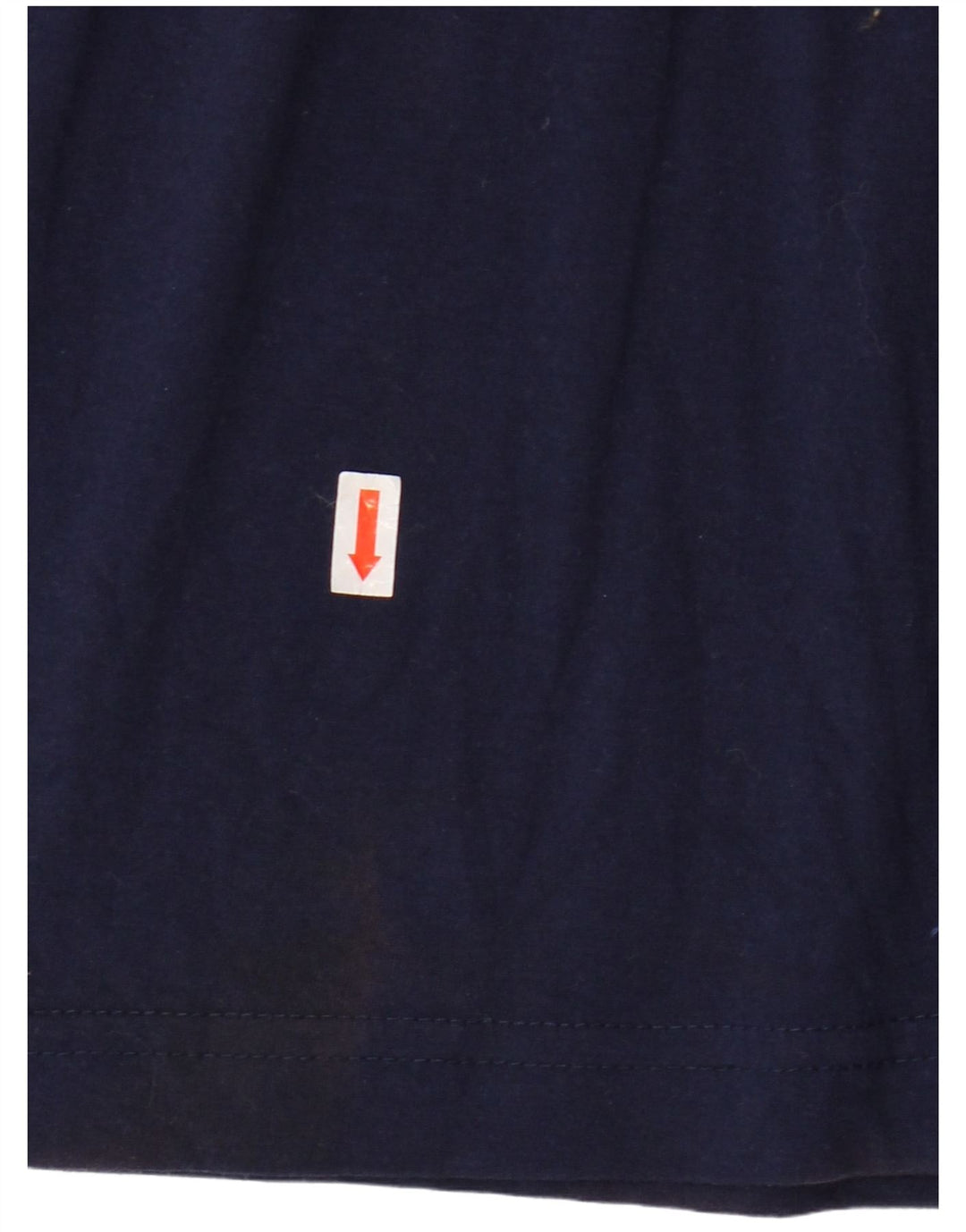 FILA Herren-Grafik-T-Shirt-Oberteil aus mittelblauer Baumwolle in Marineblau