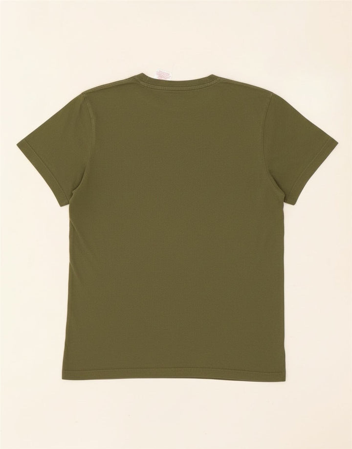 Adidas T-Shirt mit Grafik für Jungen, 13–14 Jahre, Khaki, Baumwolle