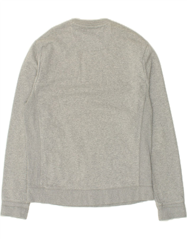 PINGUIN Herren-Sweatshirt-Pullover, große graue Baumwolle