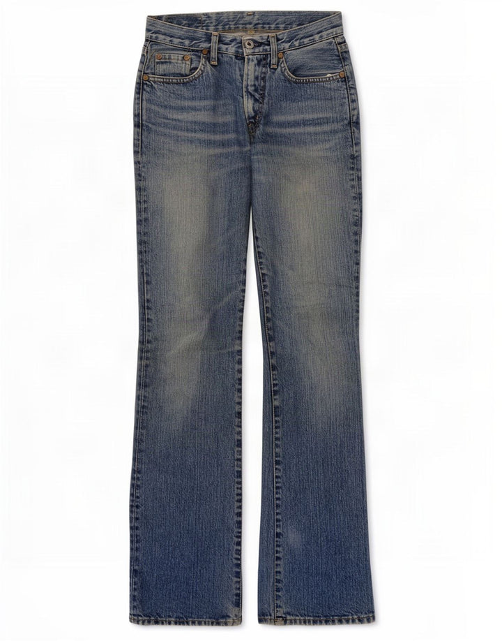 Replay Damen Bootcut Jeans W26 L32 Blaue Baumwolle