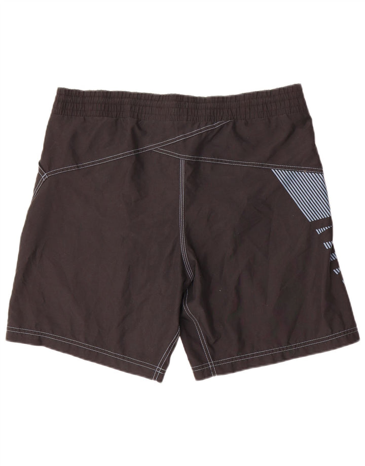 NIKE Herren-Sportshorts mit Grafik, Mittelschwarzes Polyester