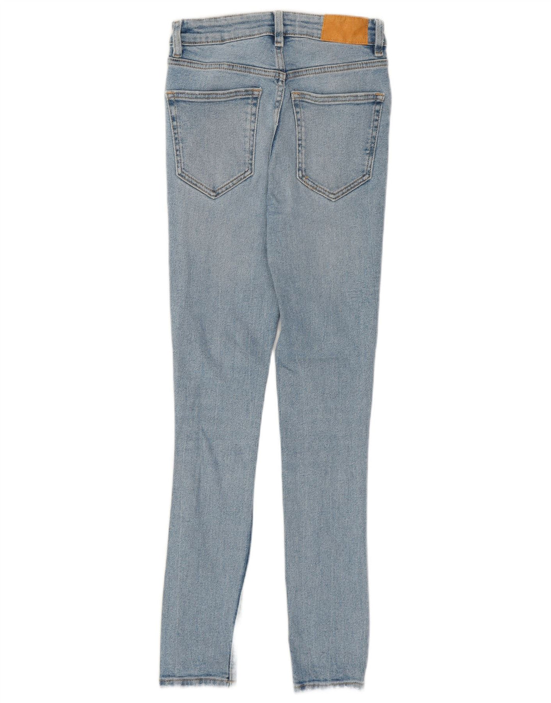 Zara Damen Skinny Jeans EU 34 XS W24 L27 Blaue Baumwolle