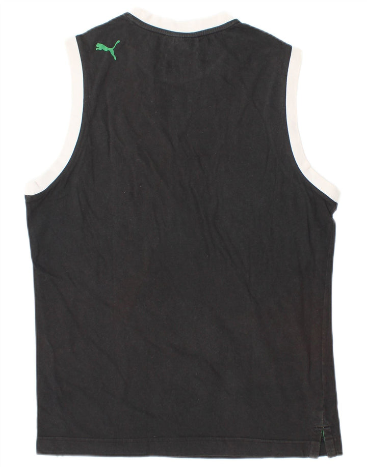 PUMA Herren Graphic Vest Top Medium Schwarz