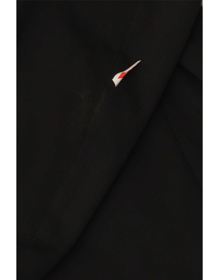 Mistral Wattierte Damenjacke mit Kapuze, UK 10, Größe S, schwarzes Nylon