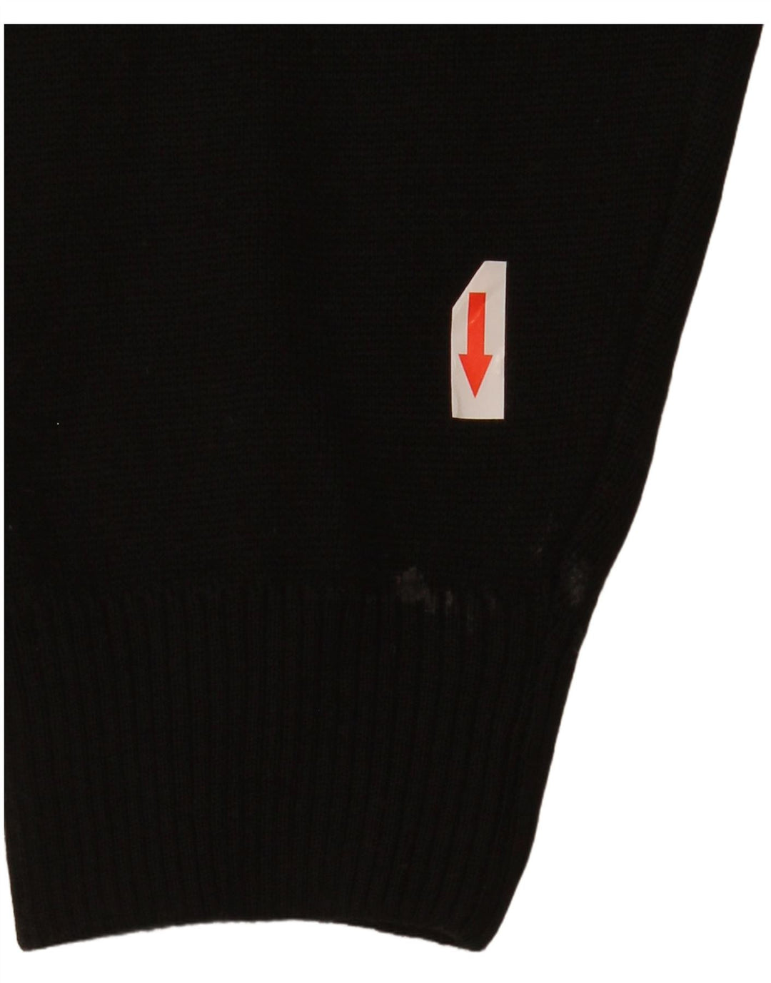 Marks & Spencer Herren-Pullover mit Rundhalsausschnitt, groß, aus schwarzem Acryl