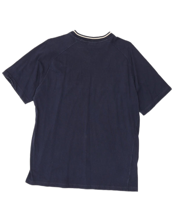 Champion Herren T-Shirt Top XL Marineblau Baumwolle