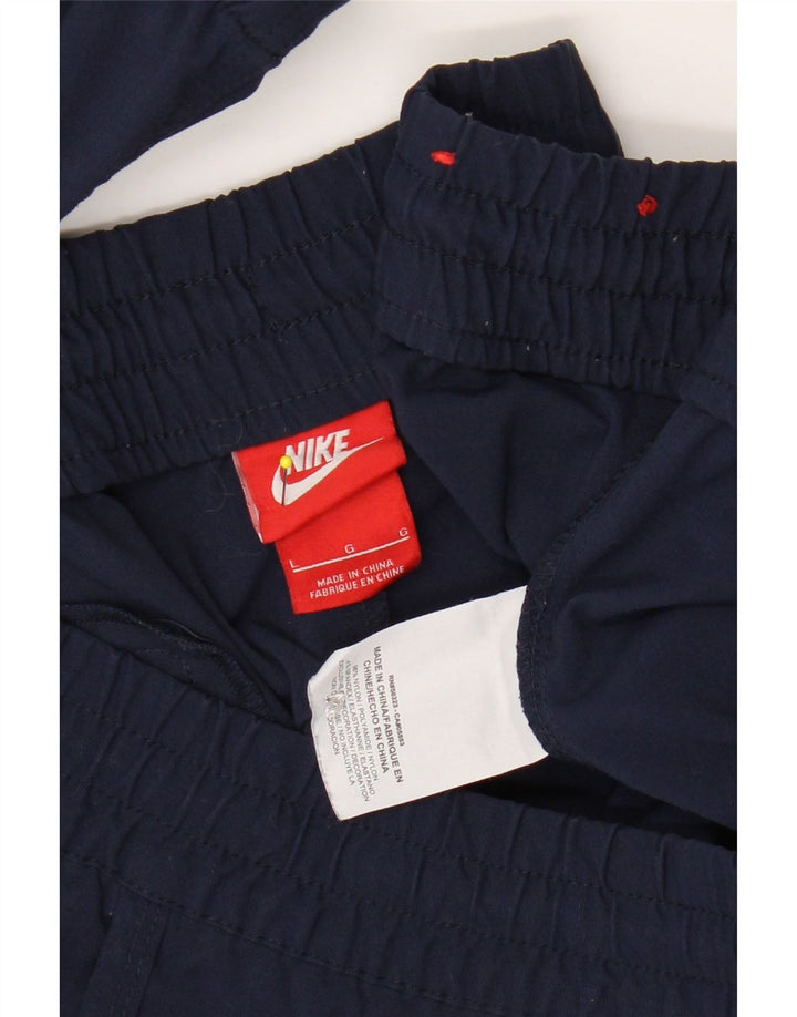 NIKE Herren-Trainingshose, Jogginghose, groß, marineblaues Nylon