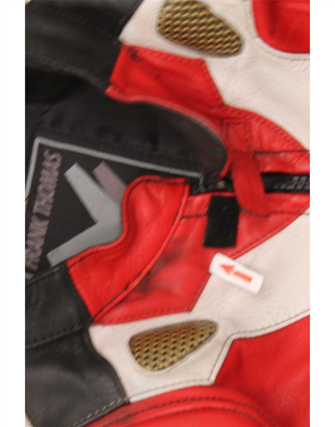 Frank Thomas Damen Racer-Jacke IT 46 Large Mehrfarbiger Farbblock