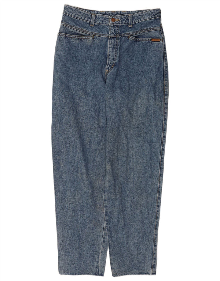 Edwin Damen High Rise Tapered Jeans W32 L30 Blaue Baumwolle