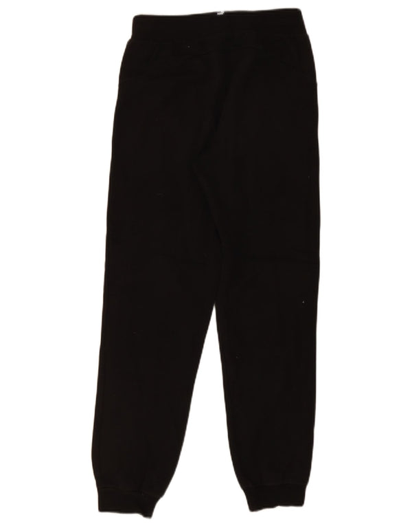Puma Jungen-Trainingshose, Jogginghose, 13–14 Jahre, schwarze Baumwolle