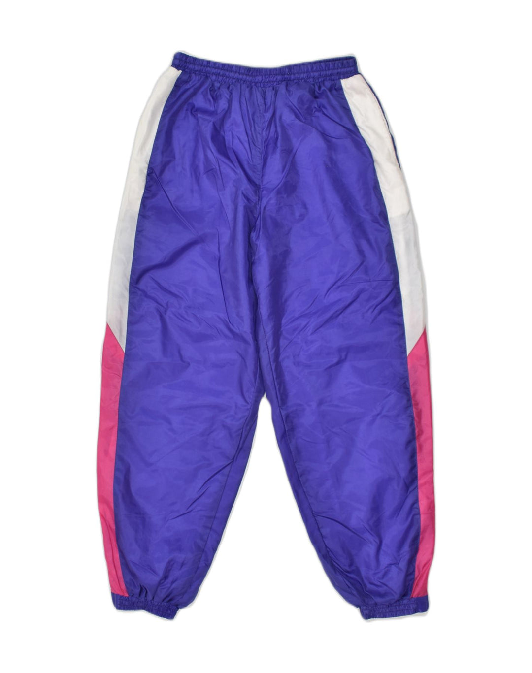 VINTAGE Herren-Trainingshose aus mittelviolettem Nylon