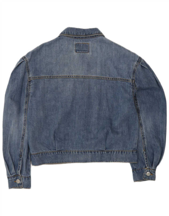 Levi's Jeansjacke für Mädchen, 13–14 Jahre, blaue Baumwolle