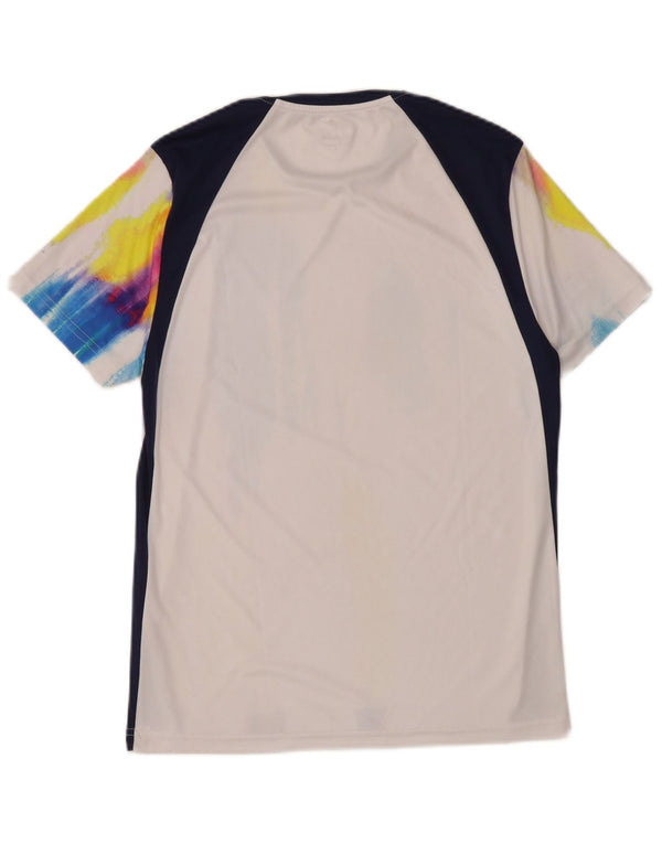 AUSTRALIAN L'ALPINA Herren-T-Shirt-Oberteil, klein, mehrfarbig, Batik-Polyester
