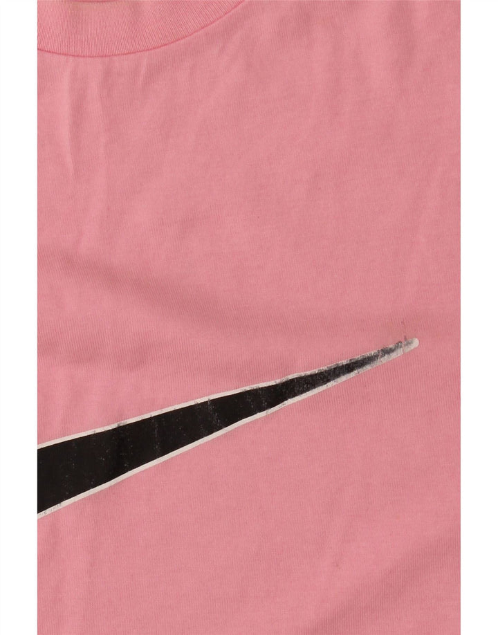 Nike Herren-T-Shirt mit Grafik, Mittelrosa, Baumwolle