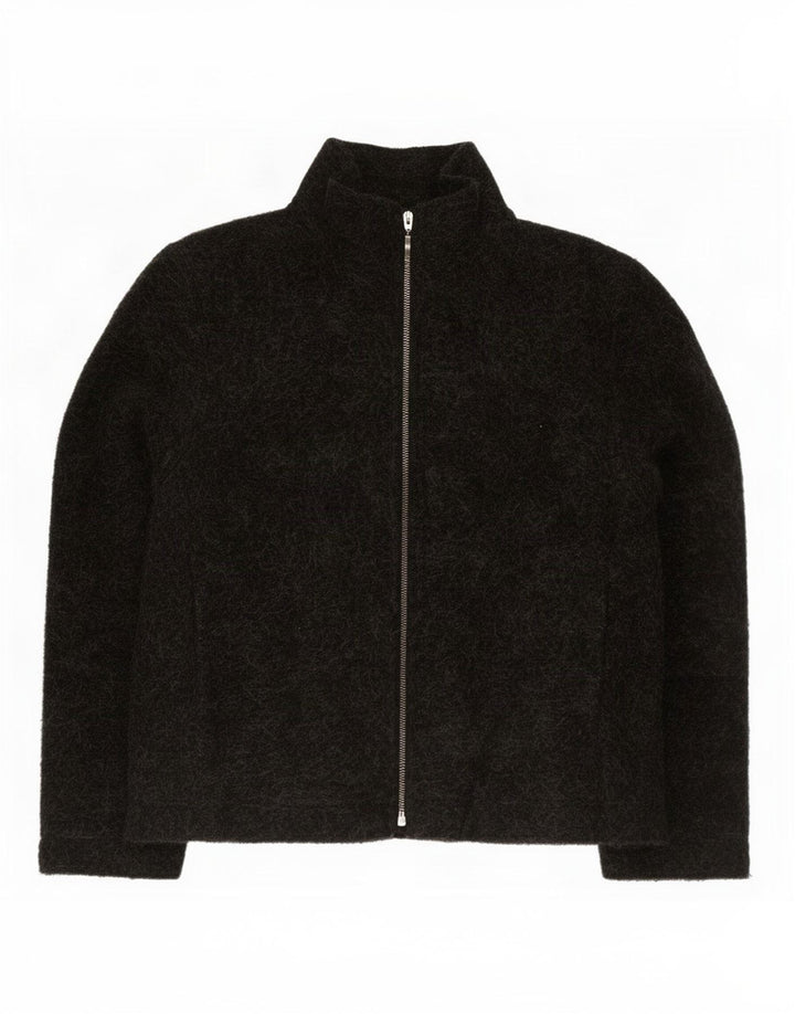 Sasha Damen-Strickjacke in Übergröße, Gr. 10, Größe S, Grau, Polyester