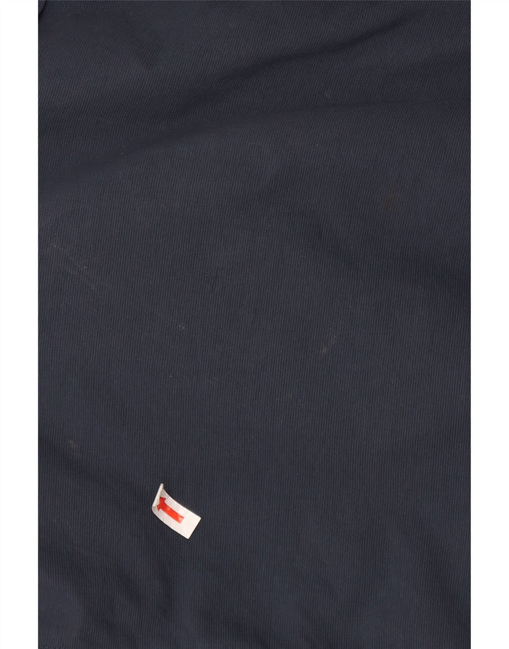 Adidas Herren-Anorakjacke mit Kapuze, UK 42/44, großes marineblaues Polyester