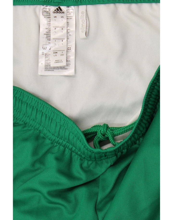 Adidas Herren Climalite Sport Shorts Großes grünes Polyester