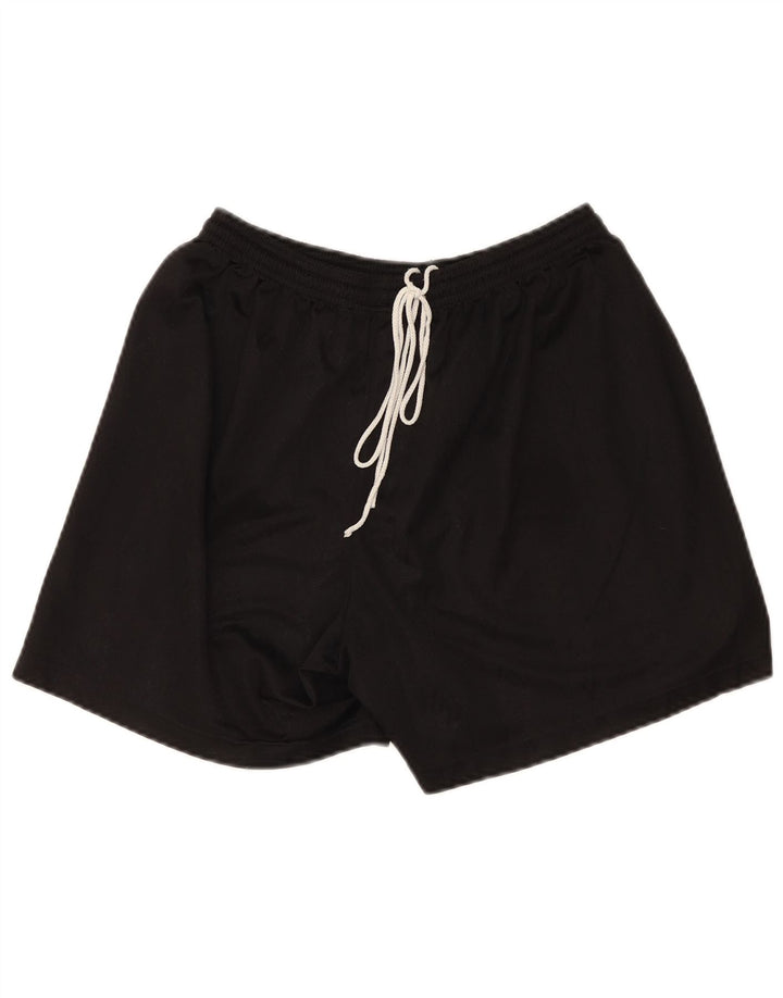 Umbro Herren-Sportshorts, groß, schwarzes Polyester