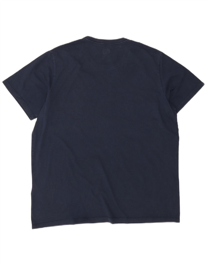 Levi's Herren T-Shirt Top XL Marineblau Baumwolle